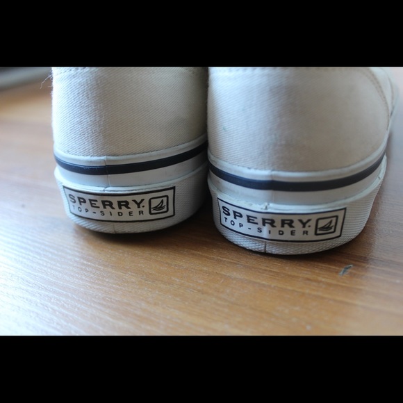 SPERRY Top-Spider White Sneaker / 8 1/2 - Picture 3 of 10